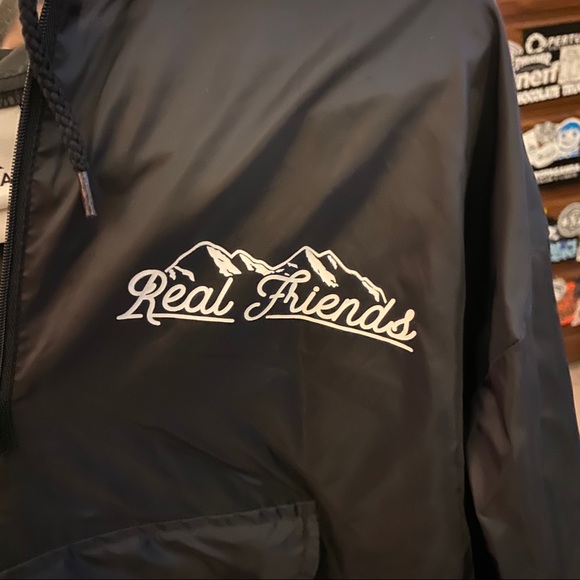 Real Friends band raincoat - Picture 2 of 4